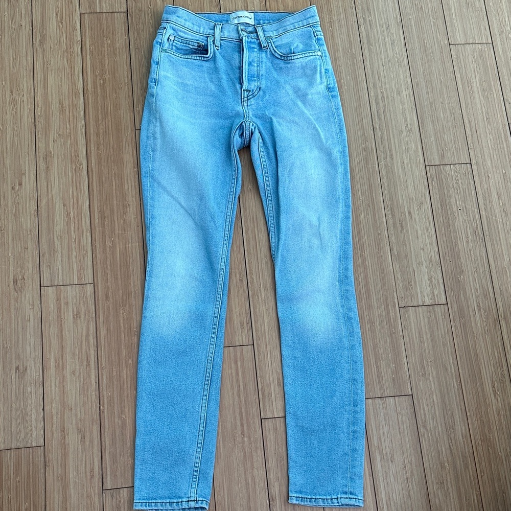 Cotton Citizen Light Blue straight/ skinny leg Jeans
